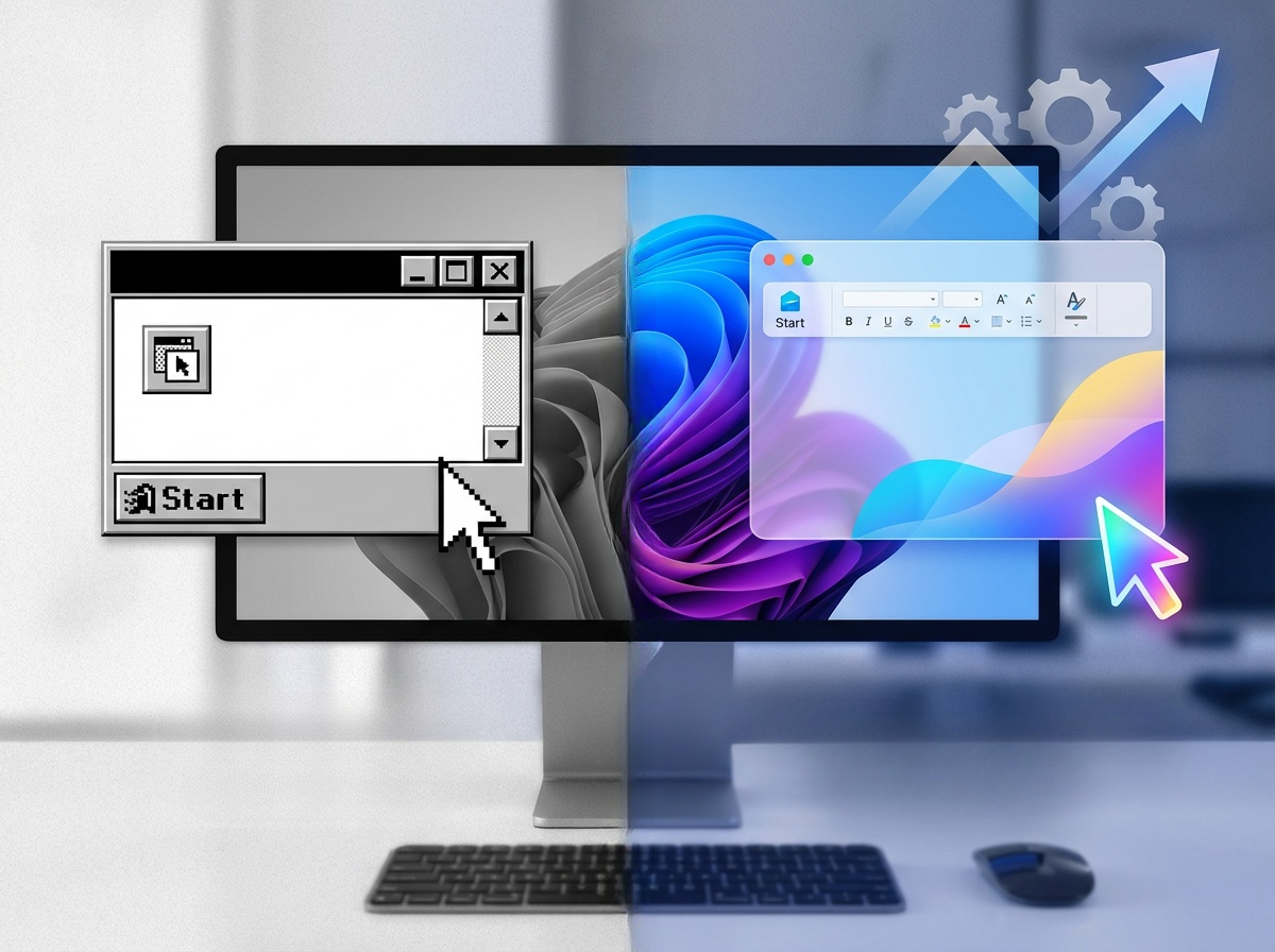 Old interface versus new interface